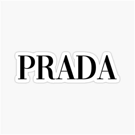 stickers prada|Prada stickers for sale.